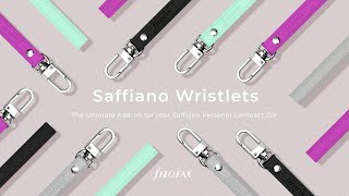 Filofax Saffiano Wristlets  The Ultimate Addon for your Saffiano Personal Compact Zip [upl. by Philipa]