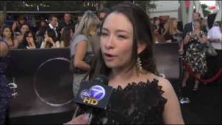 Jodelle Ferland Interview at the Twilight Eclipse Premiere with ABC7 News [upl. by Yerd]