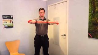 Theraband Exercises for the Shoulder [upl. by Haidebej]