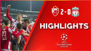 Crvena zvezda  Liverpul 20  Liga šampiona 4 kolo grupe C 06112018 highlights [upl. by Yuria743]