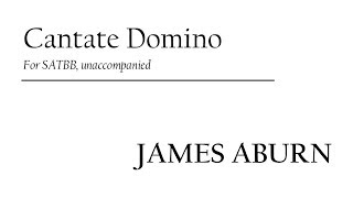 Cantate Domino  James Aburn [upl. by Hilten]