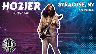 Hozier  Full Show 4k HQ Audio  Syracuse NY 5212024 [upl. by Vescuso11]