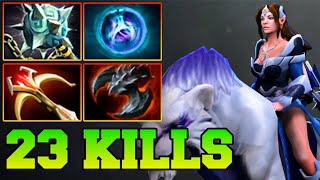 Mirana 24 Kills Solo Match Winner  Mirana Dota Hard Carry 737 Support Safelane Guide мирана дота 2 [upl. by Armington]