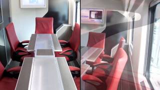 Nuovo Frecciarossa EXECUTIVE sedie con design Okamura [upl. by Zima]