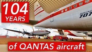 Guided tour through 104 years of QANTAS aircraft at the QANTAS Founders Museum in Longreach [upl. by Cecily259]