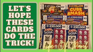 £20 mix of scratch cards How many of these cards will be winners [upl. by Onoitna]