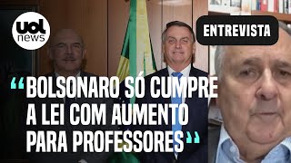 Aumento de 33 a professores é o maior no piso salarial mas nem todos vão receber diz Buarque [upl. by Nitsew257]