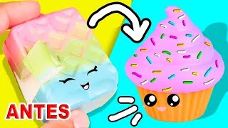 Squishy Makeovers Fixing Your Squishies ✦ Arreglando y decorando mis Squishy [upl. by Adrell]