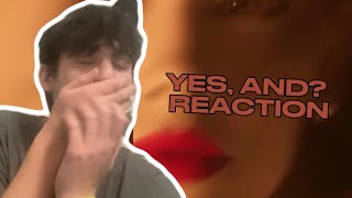 YES AND  ARIANA GRANDE  FIRST REACTION [upl. by Dolli]