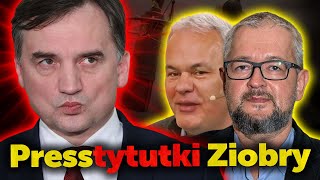 Presstytutki Ziobry Robert Mazurek i Rafał Ziemkiewicz  czyli jak bronić PiS i grozić zemstą [upl. by Namor]