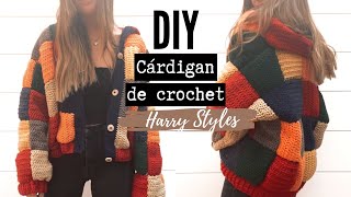 DIY Cardigan de Crochet  Harry Styles Inspired  Monica Beneyto [upl. by Airat]