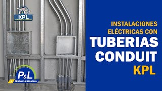 Instalación eléctrica con Tuberías Conduit EMT  KPL [upl. by Eceryt]