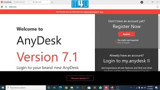 How to DownloadInstall Anydesk amp Set Unattended Access Password  IT4U  2023  IT Solution [upl. by Kara321]