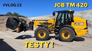 HIT WŚRÓD ŁADOWAREK TELESKOPOWYCH  TESTY JCB TM 420 [upl. by Siobhan]