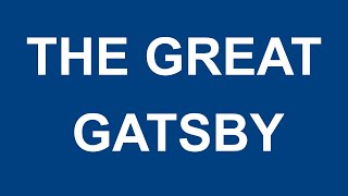 The Great Gatsby Audio Books  A Novel By F Scott Fitzgerald 1925 [upl. by Isaacson]