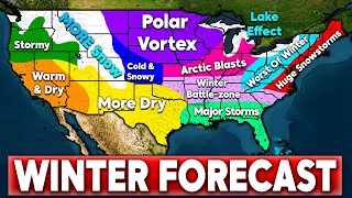 UPDATED  Winter Forecast 2024  2025 2 [upl. by Asemaj]