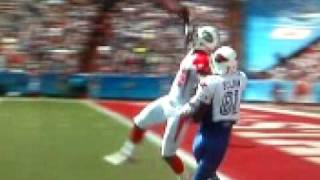 Darrelle Revis One Handed Interception In Pro Bowl [upl. by Neerol]