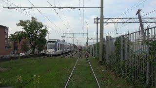 HTM RandstadRail 4 De Uithof  Haagse Markt  Den Haag HS  LansingerlandZoetermeer  4016  2019 [upl. by Elexa]