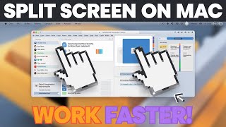 How To Split Macbook Screen  MacBook Me Screen Split Kaise Kre [upl. by Nev]