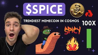 The SPICE Must Flow  Trendiest Memecoin in Cosmos [upl. by Blakelee]