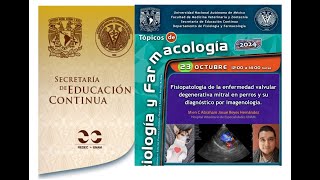 Fisiología de la enfermedad valvular degenerativa mitral en perros y su diagnóstico por Imagenología [upl. by Ecirtnahs315]