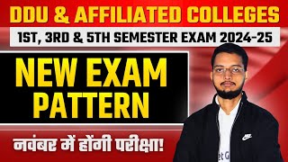 DDU 1st 3rd amp 5th Semester Exam 2024 Pattern amp Exam Date  Ba BCom BSc LLB BALLB  Syllabus [upl. by Samul]