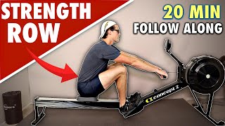 20Minute StrengthBuilding Row FollowAlong Workout [upl. by Delwin]