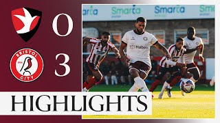 Armstrong scores in 40 seconds  Cheltenham Town 03 Bristol City  Highlights [upl. by Coffin]