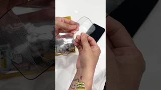 Apply New Screen Protector  AntiSpy WEKOME KINGKONG Tempered Glass For iPhone 13 Pro Max shorts [upl. by Nikolas]