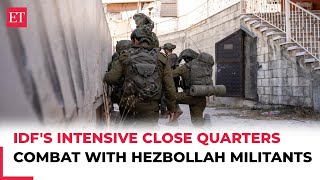 IDFs close quarter combat with Hezbollah in Southern Lebanon Israeli forces eliminate 60 militants [upl. by Shah960]