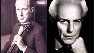 G Kulenkampff amp E Mainardi quotDouble Concertoquot Brahms 3Mov [upl. by Eibor690]