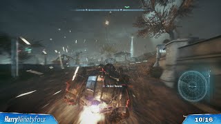 Batman Arkham Knight  A Leap of Faith Trophy  Achievement Guide 8 Jumps over 100m [upl. by Drapehs]