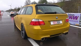 BMW M5 V10 E61 Touring w KKS Race Exhaust [upl. by Celia]