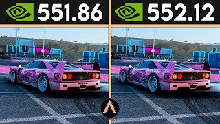 NVIDIA DRIVERS  55212 vs 55186 [upl. by Tallia]