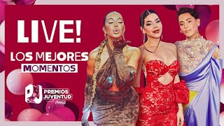 Lo mejor del LIVE de alfombra roja de Premios Juventud 2023 [upl. by Eniamreg67]