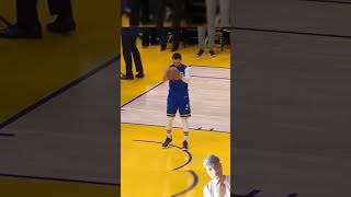 Steph Curry SHOCKS The World By Checking 😳 The Floor shorts shortsvideo [upl. by Clawson]