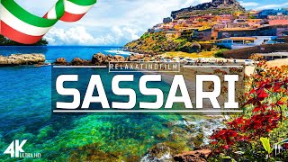 Beautiful Sassari 4K • Relaxing Italian Music Instrumental Romantic • Video 4K UltraHD [upl. by Gemini]