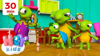 A Família Tartaruga 🐢  Música Infantil  HeyKids em Português [upl. by Josiah]