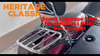 Heritage Classic 114 Luggage Rack Installation [upl. by Naesyar513]