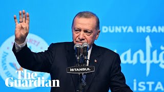 Is this justice Erdoğan calls for UN reform after US vetoes Gaza ceasefire resolution [upl. by Danice]