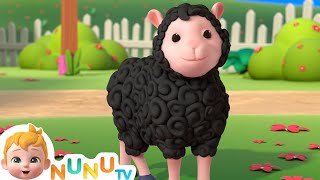 Baa Baa Black Sheep  Kids Songs amp Nursery Rhymes  NuNu Tv [upl. by Eetnahs]