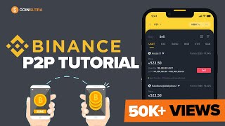 Binance P2P Tutorial ✅  How to Sell Crypto Using P2P method 🌍 [upl. by Emor]