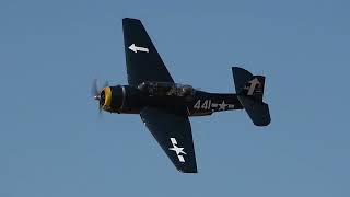 Grumman TBM3 Avenger VHMML Display At Mildura Airshow 2024 [upl. by Lichtenfeld]