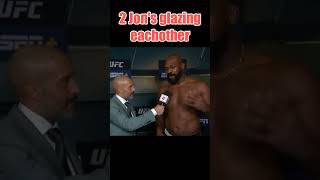 Jon Jones and Jon Anik Glazing eachother shorts [upl. by Licastro]