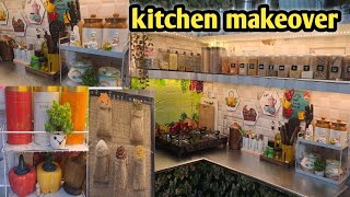 Indian small non module kitchen makeover rental kitchen makeover kitchen DIY kitchen decoration [upl. by Marwin]