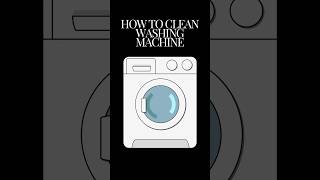 How to clean your washing machine tutorial shorts [upl. by Steffie763]