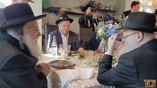 Reb Shaul Alter visits Philanthropist Chuny Herzka  The Lakewood Scoop [upl. by Atilam145]