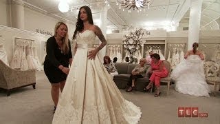 Wedding Dress Tips  Timeless Satin Ball Gown  Say Yes to the Dress [upl. by Lynda]