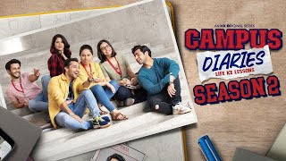 Campus Diaries Season 2  Official Trailer  Harsh Beniwal Saloni Gaur and Ritvik Sahore [upl. by Arremat]