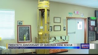 Miners rescuers revisit Quecreek Mine rescue site for 20th anniversary [upl. by Wardieu452]